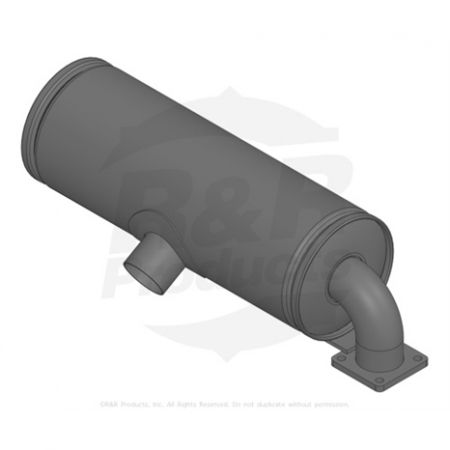 MUFFLER-ASSY Replaces  114-3849