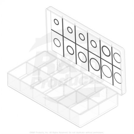 CASE- Replaces Part Number 150555C