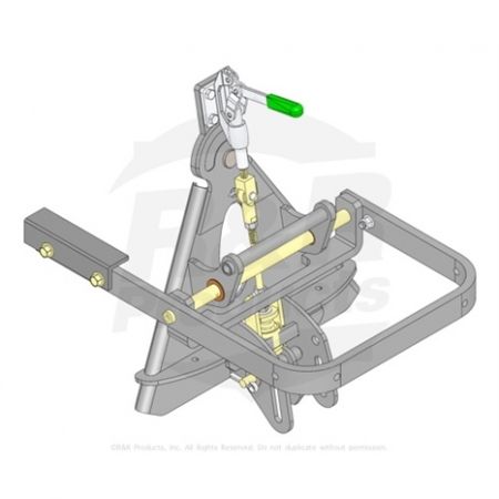 HITCH ASSY REAR TRI-ANGLE FITS DRAG MAT 