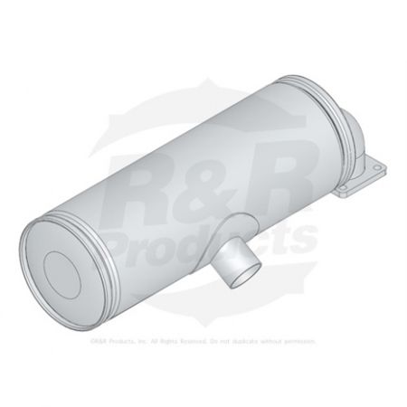 MUFFLER- Replaces Part Number 151206