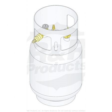 CYLINDER- Replaces Part Number 151329