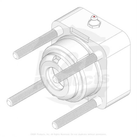 HOUSING-REEL BEARING TALL  Replaces 162558