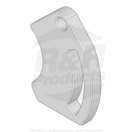 BRACKET-REAR ROLLER SCRAPER  Replaces  2202132