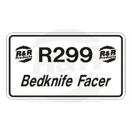 DECAL- Replaces Part Number 299-2