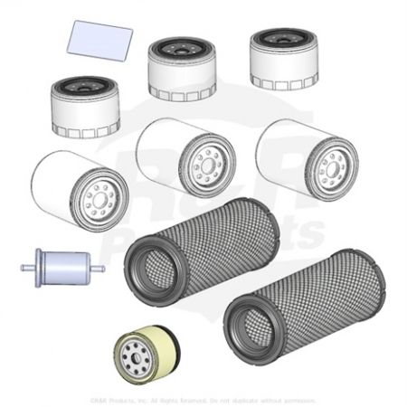 400 HOUR FILTER-KIT Replaces Toro 30027