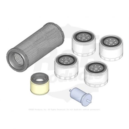 400 HOUR FILTER-KIT Replaces Toro  30039