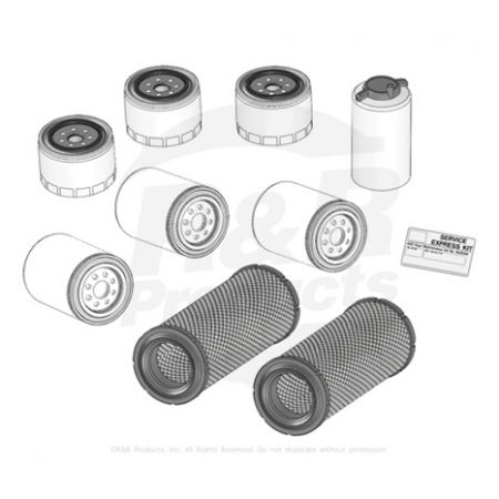 400 HOUR FILTER-KIT Replaces TORO  30058