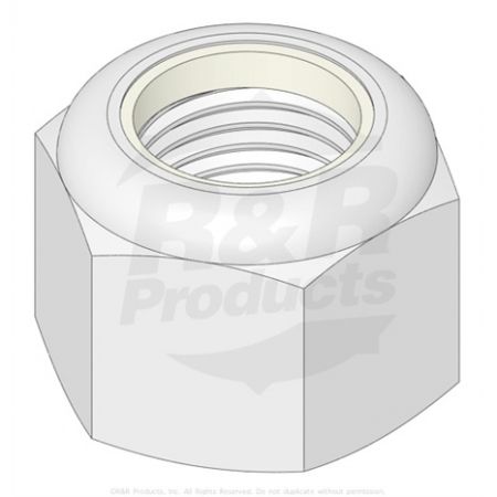 LOCKNUT- 1/2"-20  Replaces  32128-15