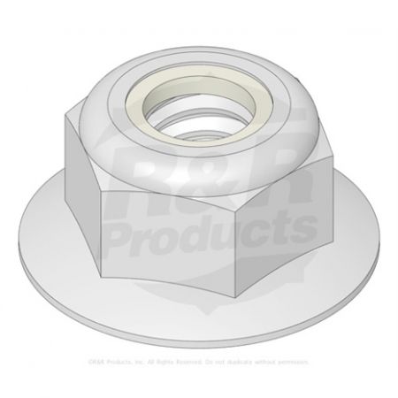 LOCKNUT-flanged 1/4-20  Replace 32128-32