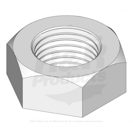 NUT-/2-20 LH JAM HEX  Replaces  3220-12