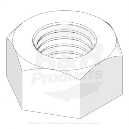 NUT- JAM - 5/16-24 LH Replaces 3220-20