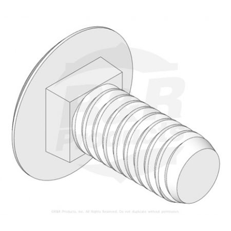 BOLT-5/16-18 X 2 1/2  Replaces  3230-7