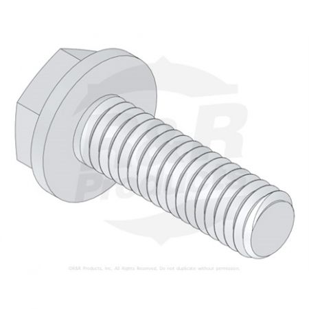 BOLT-5/16-18X1 SERR HEX  Replaces  3234-29