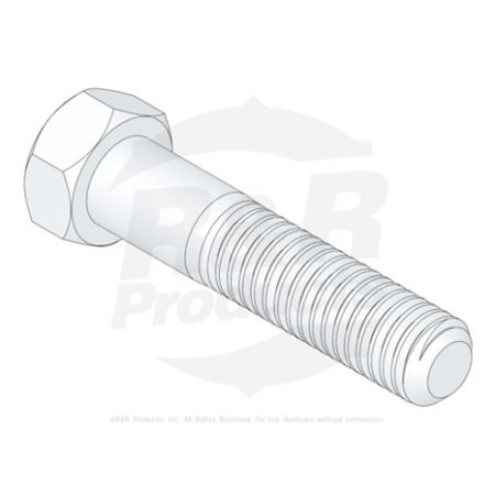 BOLT-HX HD 7/16-14 X 2  Replaces  324-8