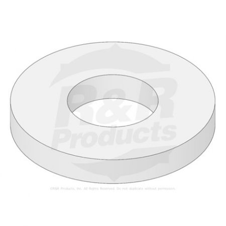 WASHER - FLAT 1/4 X 9/16 - Replaces  3256-63