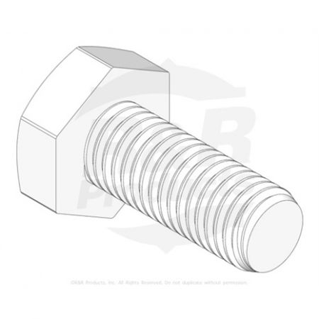 BOLT - HEX HD 1/4-28 X 5/8 Replaces  329-1