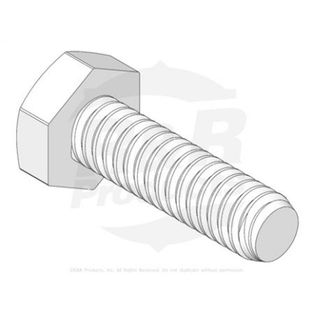 BOLT- Replaces Part Number 33113-020