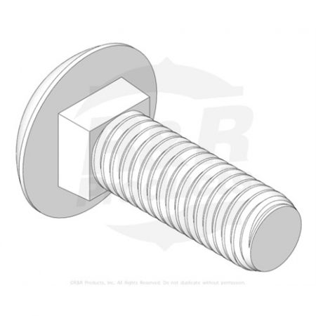 BOLT- Replaces M10 X 25   33125-025