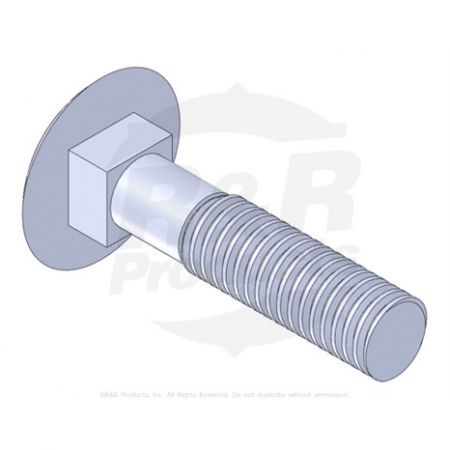 BOLT-CARRIAGE M10-1.5 X 45  Replaces  33125-045